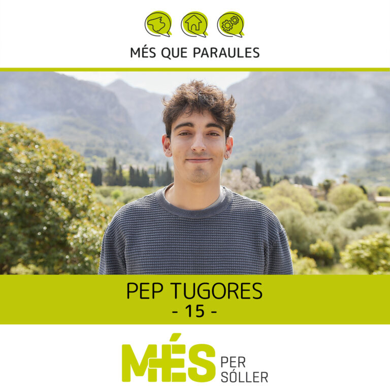 És una persona que sempre es preocupa pel benestar de les altres persones. Perquè es necessiten una sèrie de canvis i perquè aquesta aposta pot ser molt bona per a tothom.